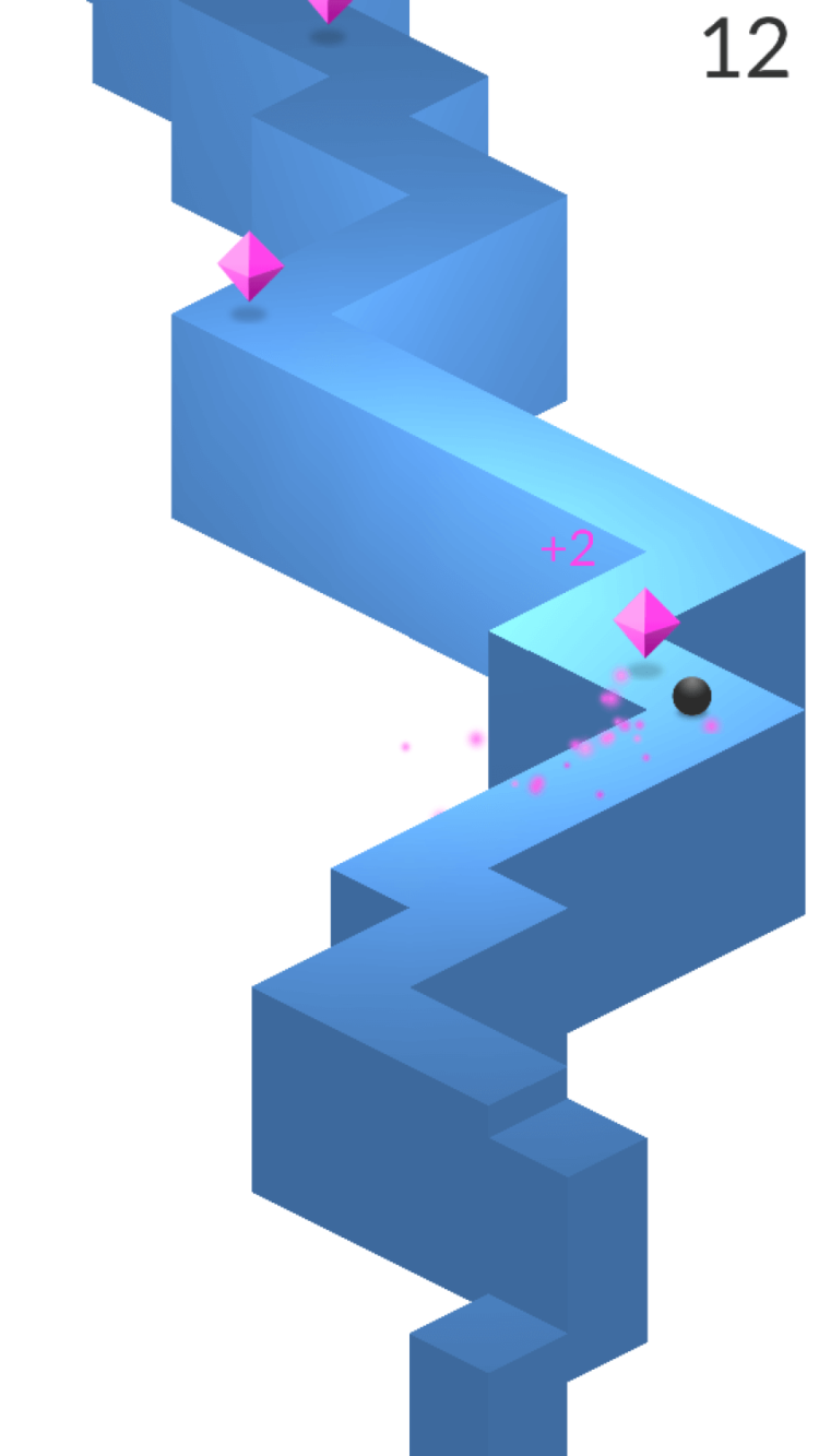 ZigZag — лучшая игра для выходных. Фото.