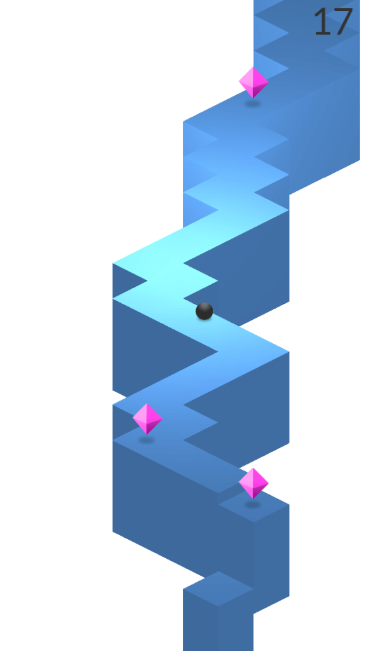 ZigZag — лучшая игра для выходных. Фото.