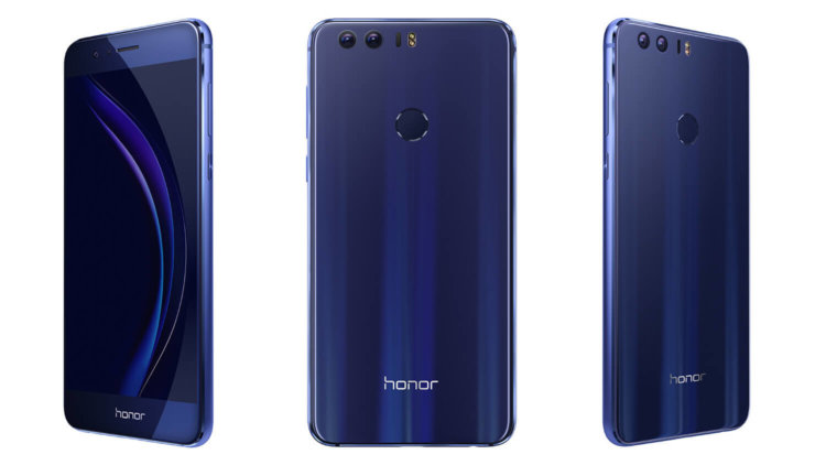 Представлен Huawei Honor 8 — флагман за 300 долларов. Фото.