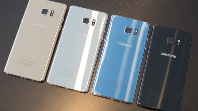 Чего не хватает Samsung Galaxy Note 7. Более ёмкий аккумулятор. Фото.
