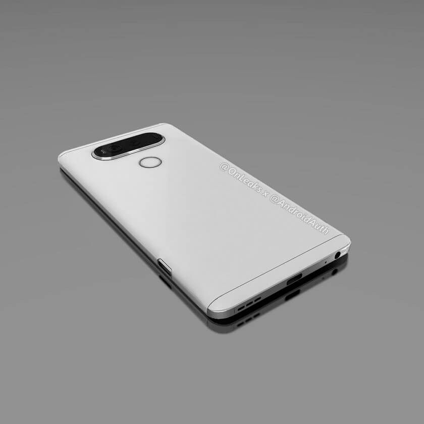Подробные рендеры LG V20 — такой ли телефон будет показан? Фото.