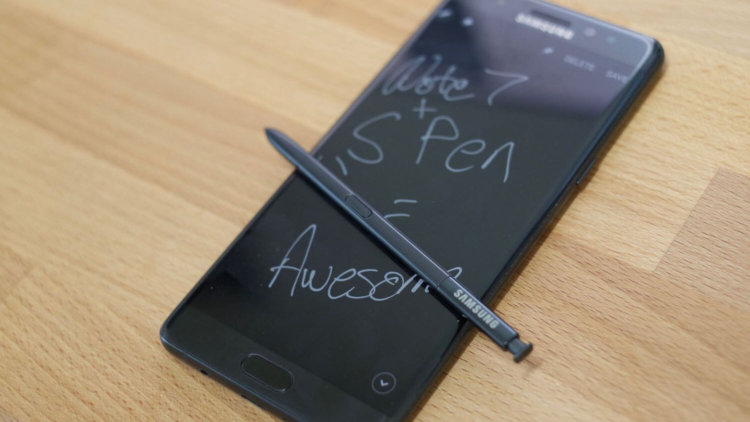 Какие проблемы возникают со стилусом Note 7 в этот раз? Фото.