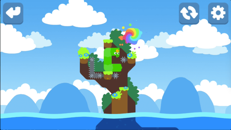 Лучшее в Google Play за последнее время. Snakebird. Лучшее в Google Play за последнее время. Snakebird. Фото.