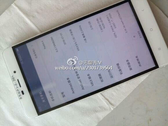 В Сеть «слили» характеристики Xiaomi Redmi Note 4. Фото.