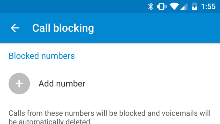 Особенности Android 7.0 Nougat, о которых мало кто знает. Адекватная блокировка номеров. Фото.