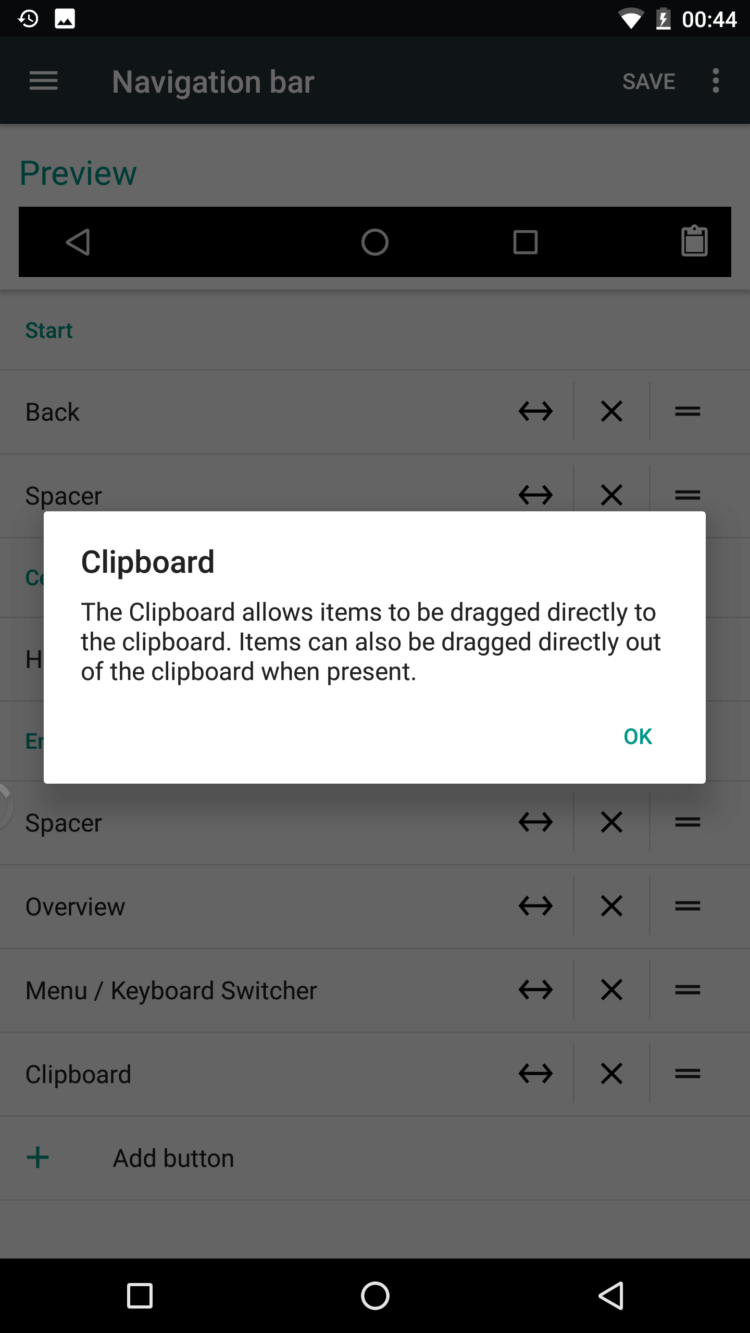 В Android появится возможность кастомизировать панель навигации. Фото.
