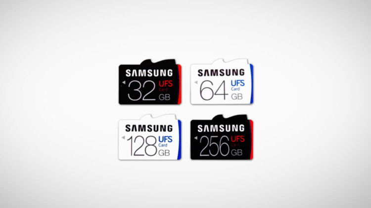 Чего не хватает Samsung Galaxy Note 7. Поддержка UFS-карт памяти. Фото.