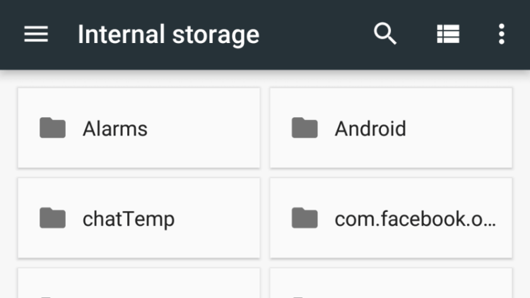 Особенности Android 7.0 Nougat, о которых мало кто знает. Файловый менеджер. Фото.