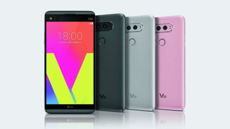 5 причин обратить внимание на первый Nougat-смартфон — LG V20. Фото.