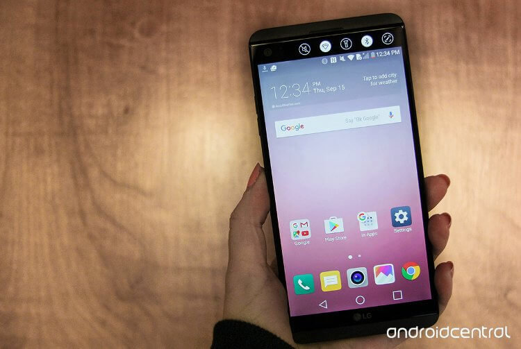 5 причин обратить внимание на первый Nougat-смартфон — LG V20. Фото.