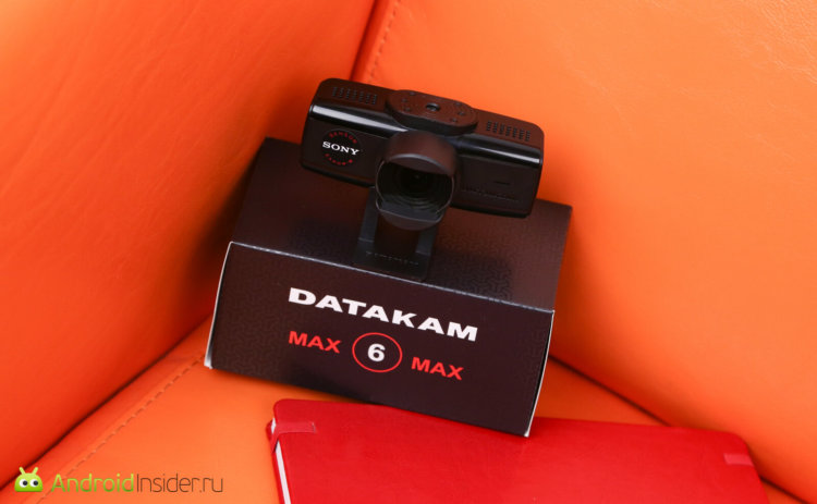 Автомобильный видеорегистратор Datakam 6: премиальные инновации. Фото.