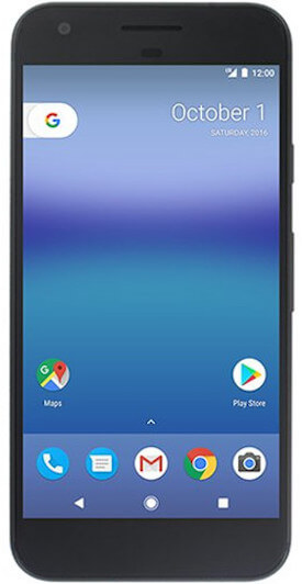 Первый официальный рендер Google Pixel показал Android 7.1. Фото.