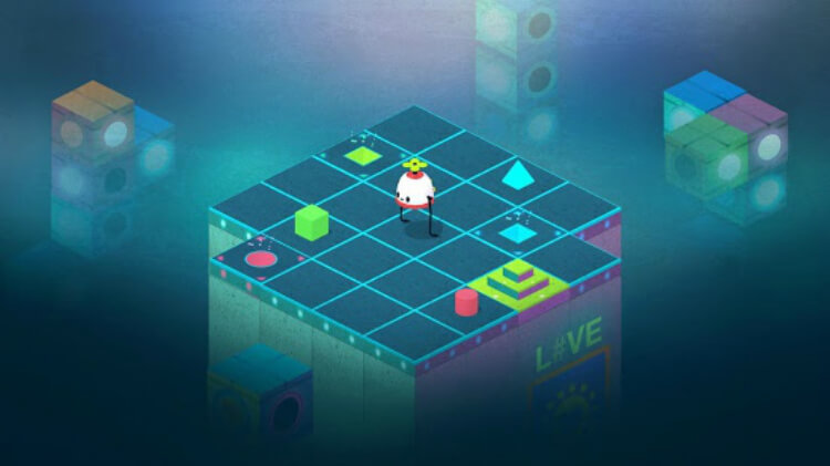 Горячая подборочка лучших игр в Google Play. Roofbot. Фото.