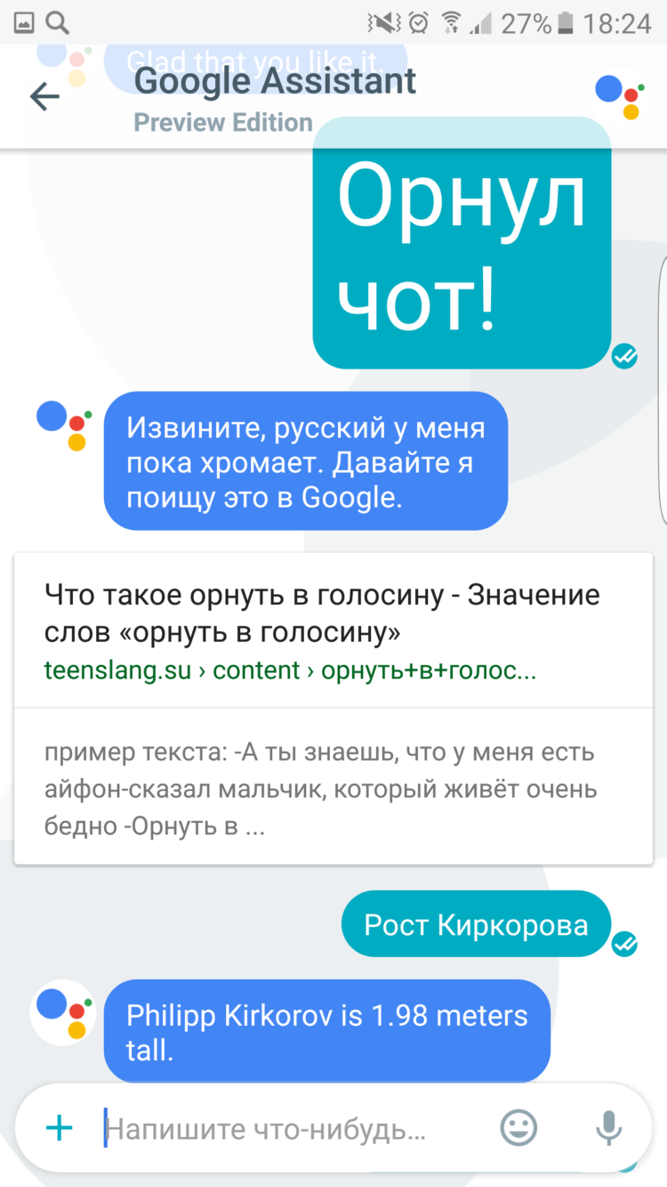 Google Allo: кто здесь самый умный? Фото.