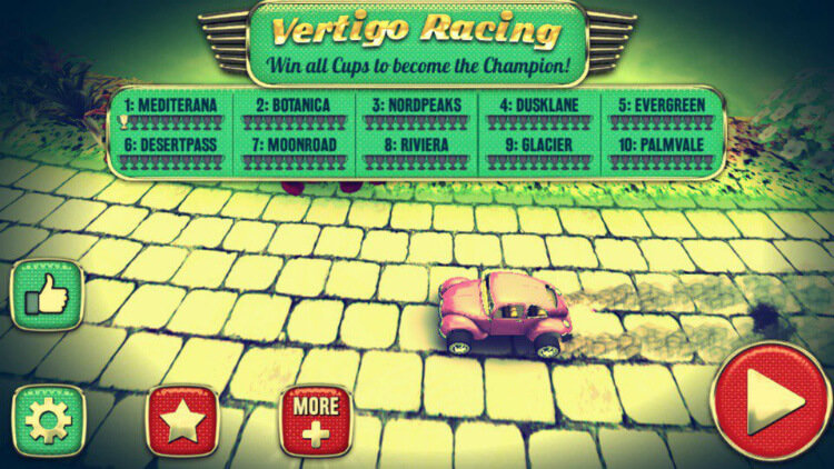 Подборка свежих новиночек в Google Play. Vertigo Racing. Подборка свежих новиночек в Google Play. Vertigo Racing. Фото.