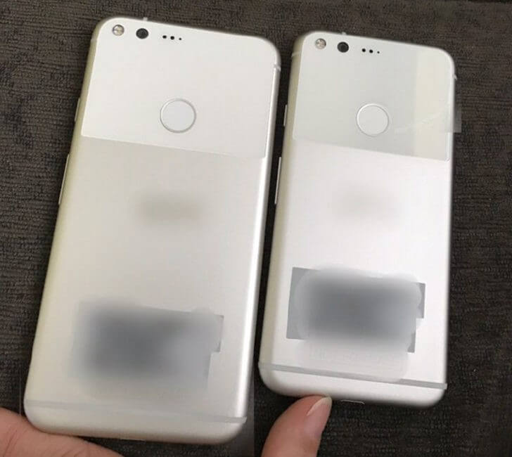 Google Pixel и Pixel XL на «живых» фото. Фото.