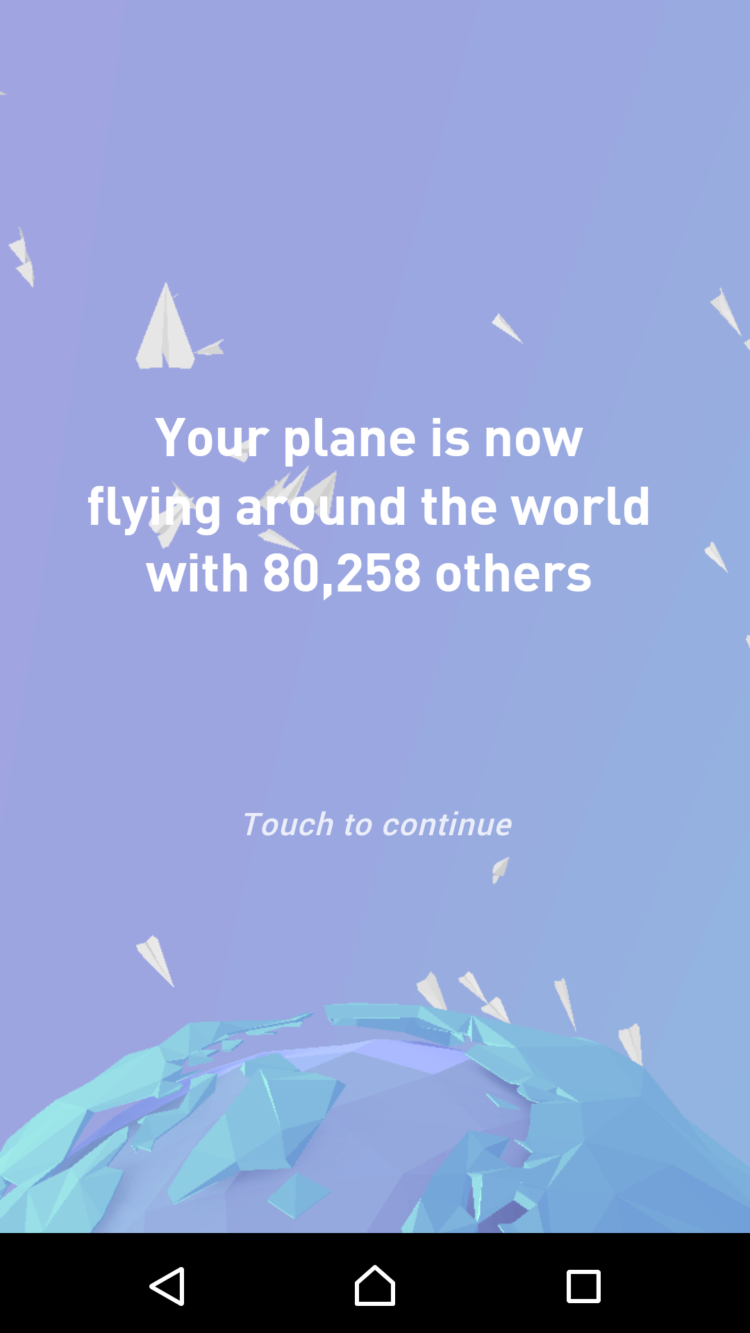 Paper Planes – обмениваемся бумажными самолетиками со всем миром. Фото.