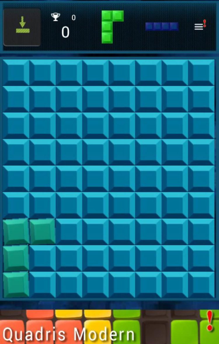 Квадрис Классика — «Тетрис наоборот». Фото.