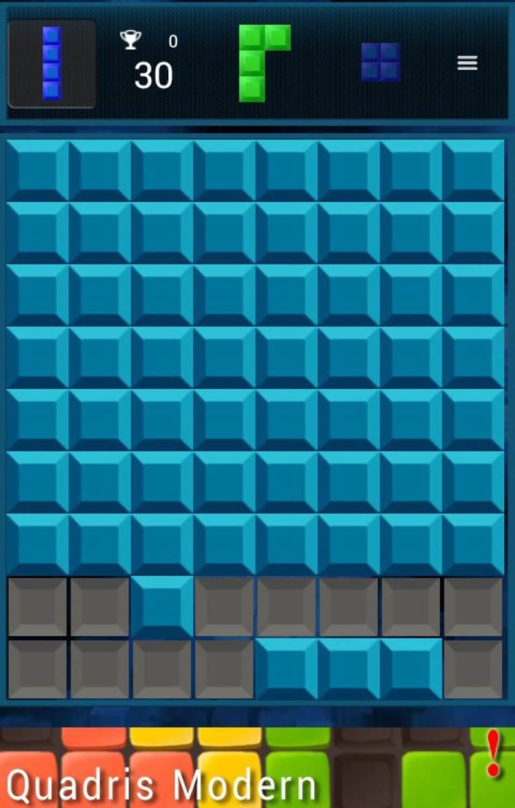 Квадрис Классика — «Тетрис наоборот». Фото.