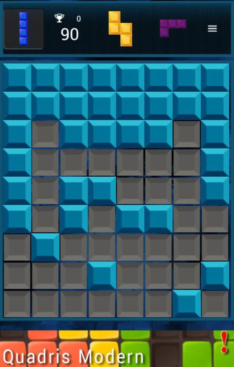 Квадрис Классика — «Тетрис наоборот». Фото.