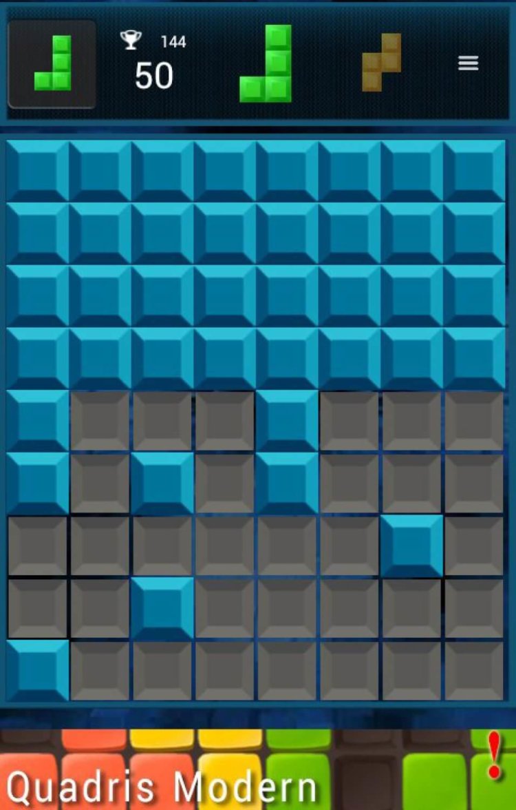 Квадрис Классика — «Тетрис наоборот». Фото.