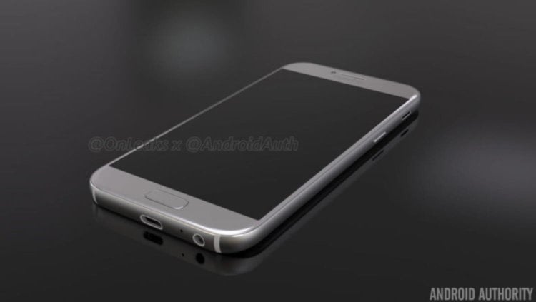 Новый Galaxy A5 порадует флагманским дизайном. Фото.
