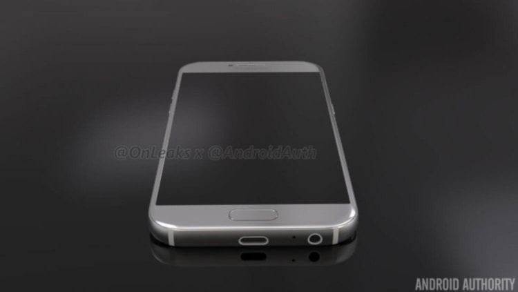 Новый Galaxy A5 порадует флагманским дизайном. Фото.