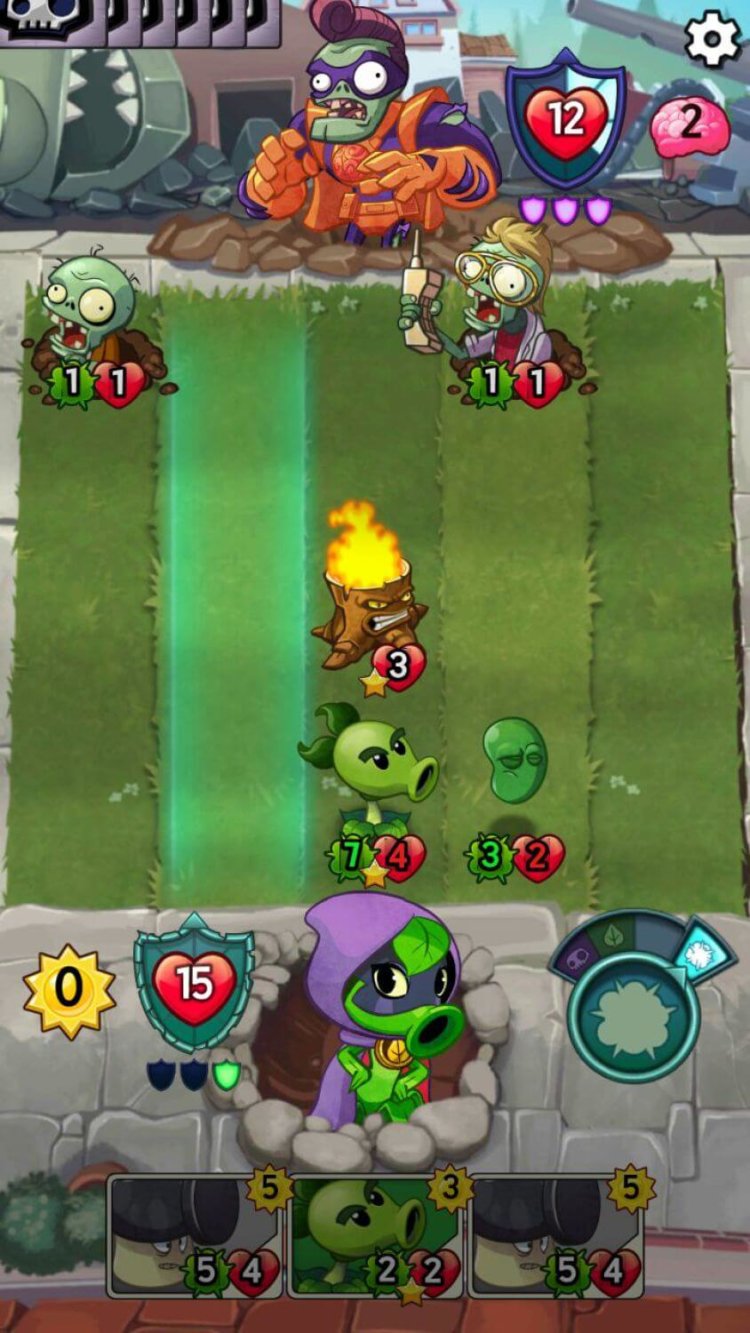 Plants vs. Zombies™ Heroes – возвращение любимых растений в новой форме. Plants vs. Zombies™ Heroes – возвращение любимых растений в новой форме. Фото.