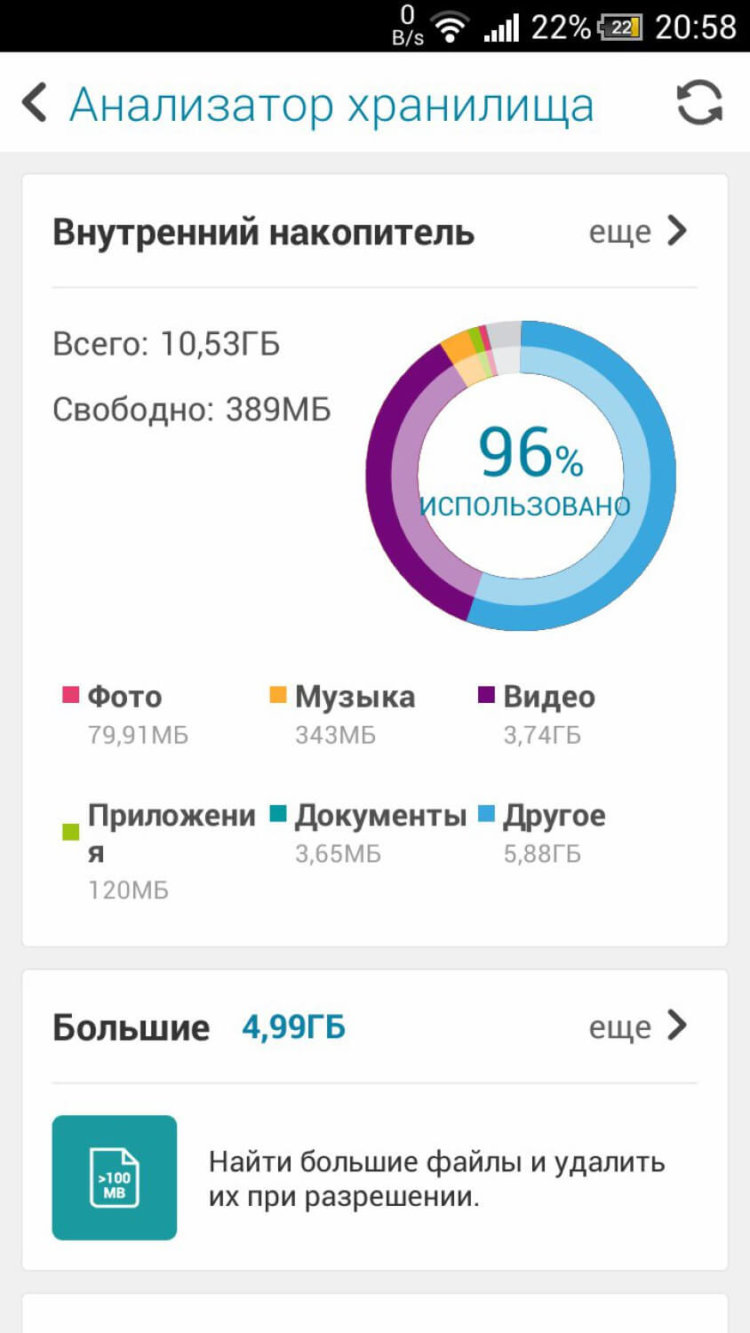 Файловый менеджер от Asus, или Почувствуй дзен. Фото.