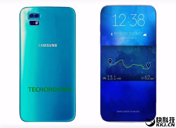 Дисплей Samsung Galaxy S8 будет занимать более 90% передней панели. Фото.