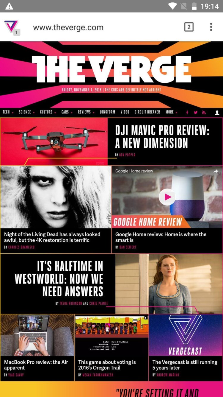 YuBrowser — браузер с оптимизацией под Snapdragon. Фото.