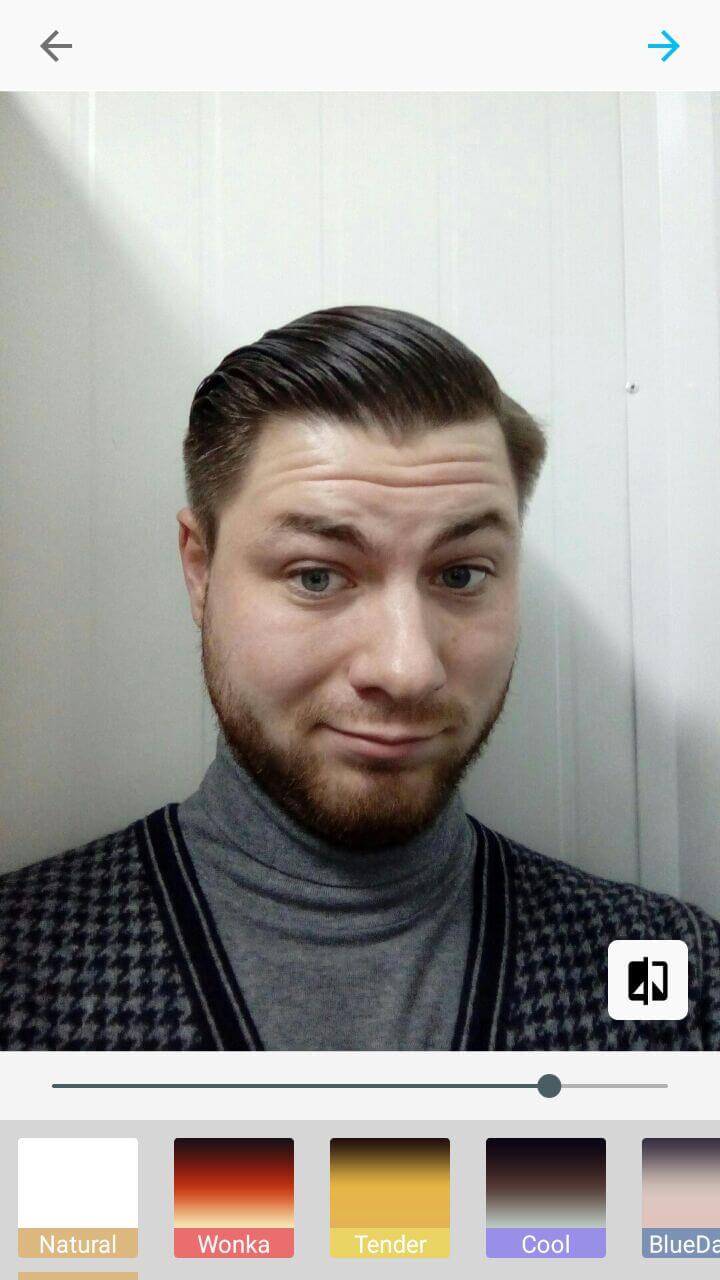 Microsoft Selfie делает нас красивее. Фото.