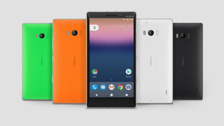 Безрамочный Nokia D1C будет работать на Android Nougat («живое» фото и эскизы). Фото.