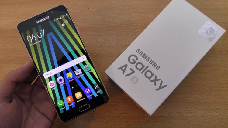 Galaxy A7 (2017) засветился на видео. Фото.