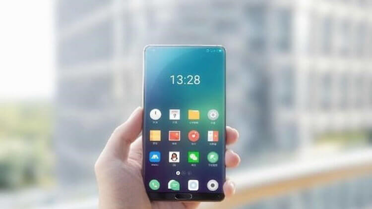 Безрамочный конкурент Xiaomi Mi MIX от Meizu показался на фотографии.. Фото.