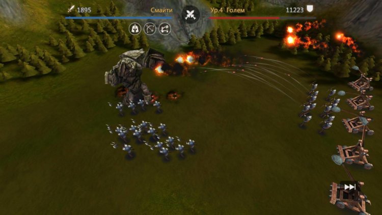 Одна из самых красивых стратегий на Android. Одна из самых красивых стратегий на Android. Фото.