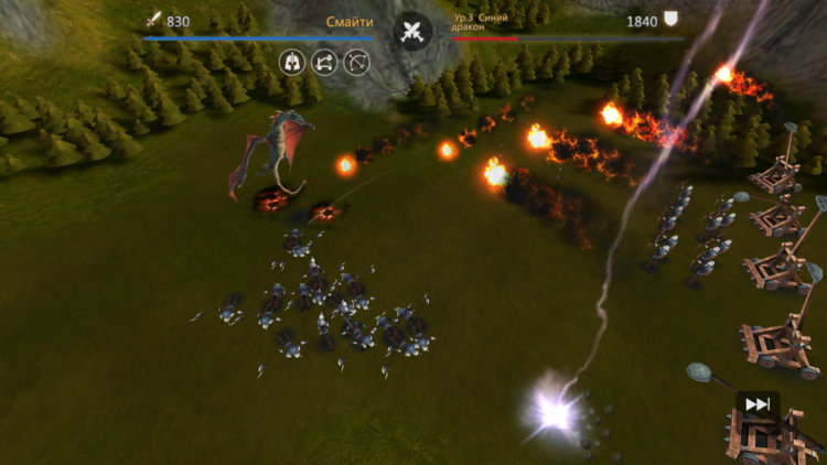 Одна из самых красивых стратегий на Android. Одна из самых красивых стратегий на Android. Фото.