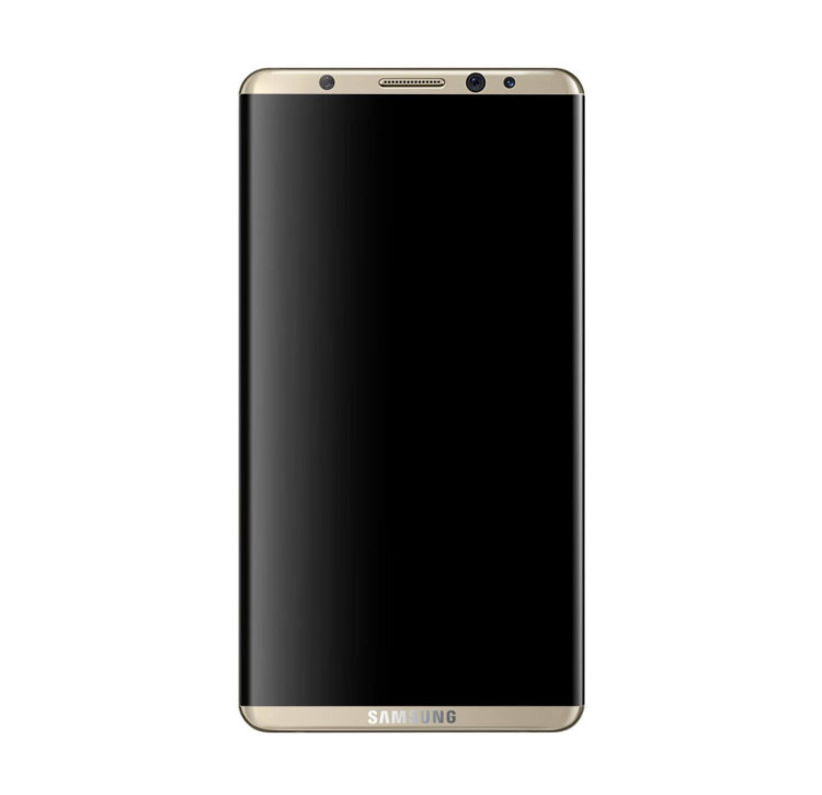 Опубликован новый рендер Samsung Galaxy S8. Фото.