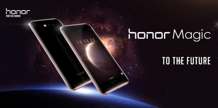 Huawei официально представила смартфон Honor Magic. Фото.