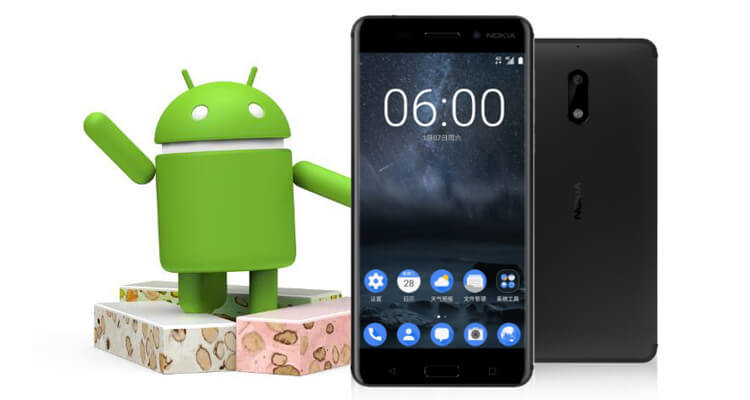 6 особенностей Nokia 6. Android Nougat из коробки. Фото.