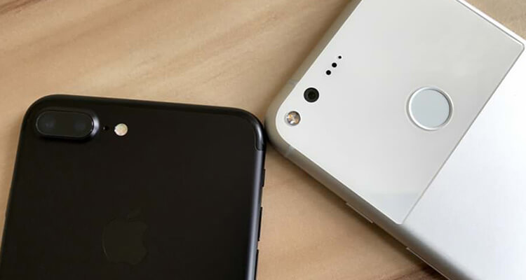 Почему Google Pixel XL лучше iPhone 7 Plus? Легче и компактнее. Фото.