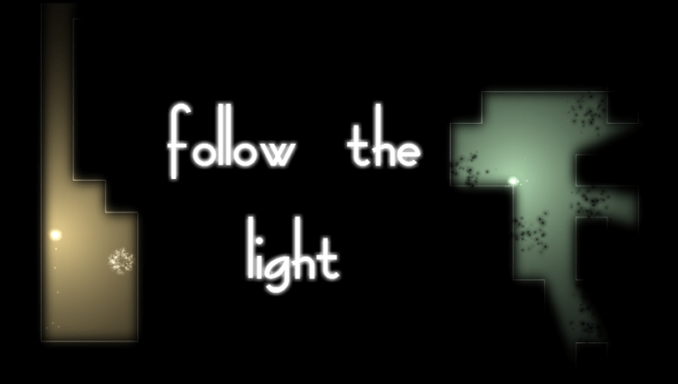 Follow the light — мистическое творение с игрой света и теней. Фото.