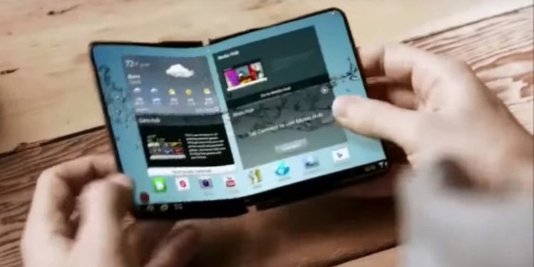Samsung может показать гибкий смартфон на MWC 2017. Фото.