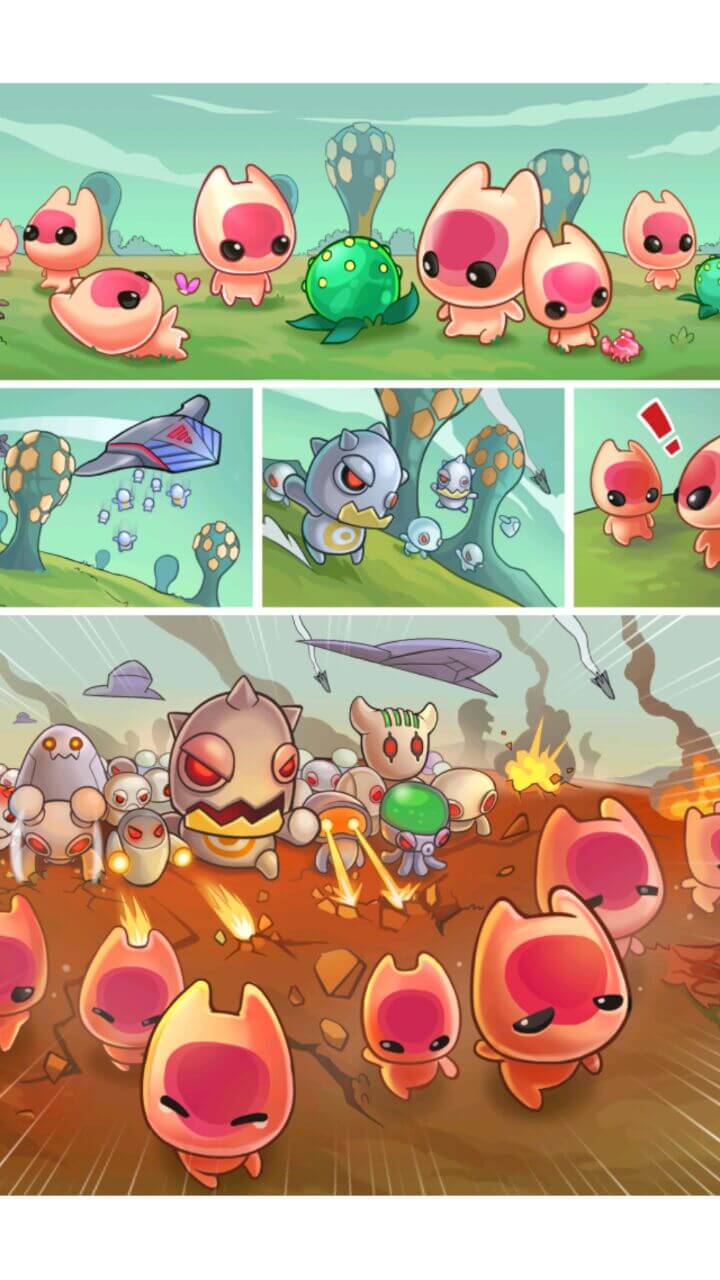 Alien Path – хорошая головоломка для защитников галактики. Фото.