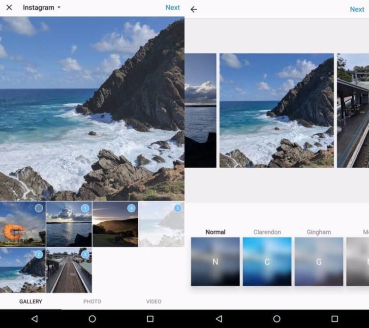Некоторые пользователи Android получили доступ к совершенно новой функции Instagram. Фото.