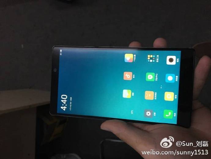 Xiaomi Mi 6 порадует соотношением дисплея к передней панели. Фото.