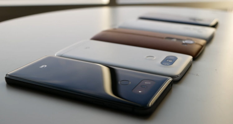 LG G6, вероятно, самая выгодная покупка. Фото.
