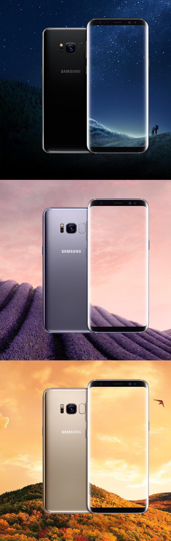 Официальные рендеры Samsung Galaxy S8. Официальные рендеры Samsung Galaxy S8. Фото.