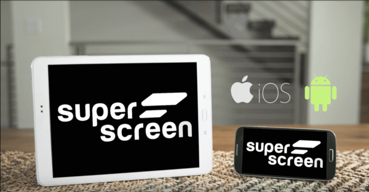 Superscreen избавит от необходимости иметь и смартфон, и планшет. Фото.