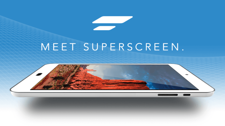 Superscreen избавит от необходимости иметь и смартфон, и планшет. Фото.